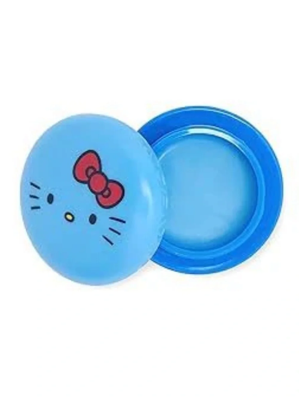Set of 3 - The Crème Shop x Hello Kitty Blue Macaron Lip Balm - Cool As Mint